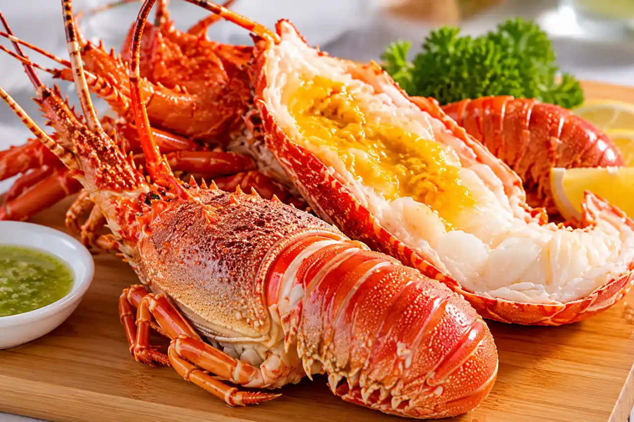 Thịt tôm hùm tre giàu protein, omega-3 và khoáng chất tốt cho sức khỏe
