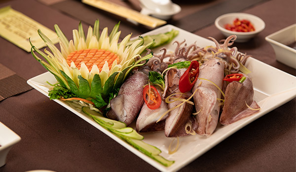 Mực hấp
